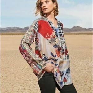 ☀️JOHNNY WAS Silk Tunic / Cover-up (NWT) 👙🏝️